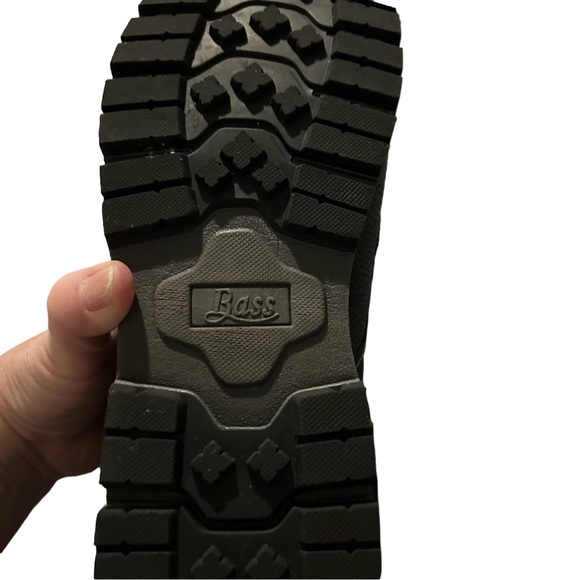 Brand new, never worn, G.H.Bass& Co., black combat boots. - Picture 3 of 5